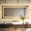 Ashawnti LED Illuminated Bathroom Mirror with Fog-Free Touch Sensor-1938366087