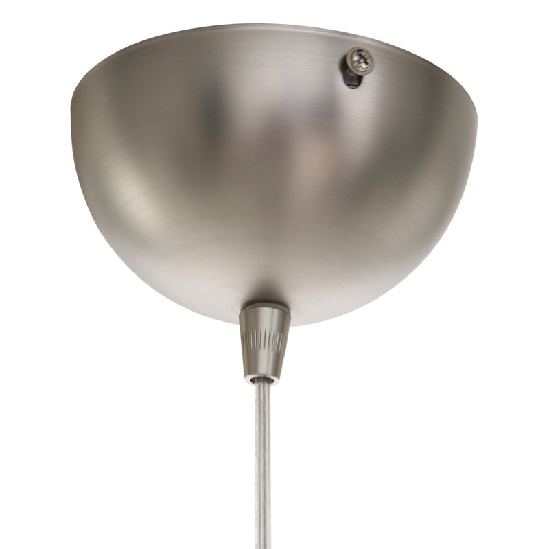 Susana 1 - Light Nickel Dome Pendant