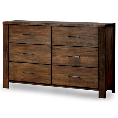 Wrigley 2-Piece Wood Bed With Dresser