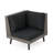 TAHITI SOFA SET CORNER+TABLE
