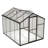 Elysora Aluminum Walk-In Greenhouse with Polycarbonate Panels-130376623-129916523