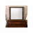 Walnut Finish Mirror