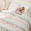 Ensemble d'édredon en coton à volants 3 pièces Wonderful Shabby Chic-126137055