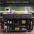 53inch Large Kitchen Island with Drop Leaf, Power Outlet, and Ample Storage, Rolling on 5 Wheels-1618949743