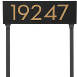 Floating 1-Line Lawn Address Sign