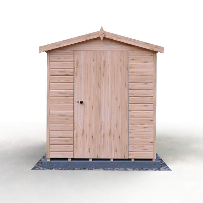 Shire 6 Ft. W x 10 Ft. D Security Shed, No