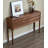 33.46" Walnut colour Rectangular Solid Wood Console Table-107235918