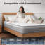 Matelas hybride à ressorts ensachés 10 po avec mousse à mémoire de forme moyenne Certipur-US-247970244-247970271