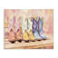 Trio de toiles peintes, conception de Kim Allen-1161520342