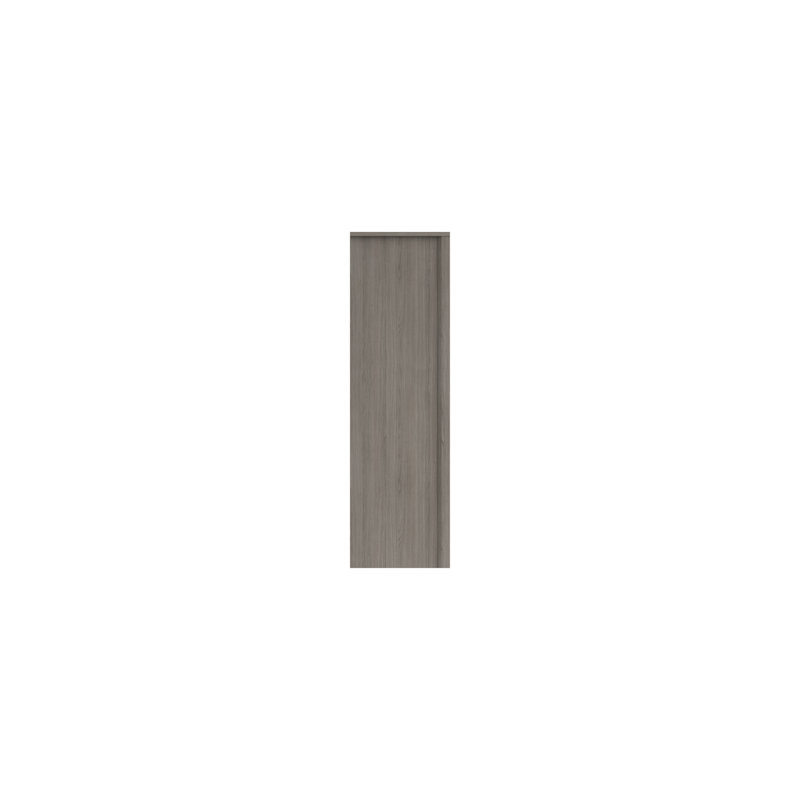 Colville 4 Door Manufactured Wood Wardrobe, Grey Oak/White Grey Gloss