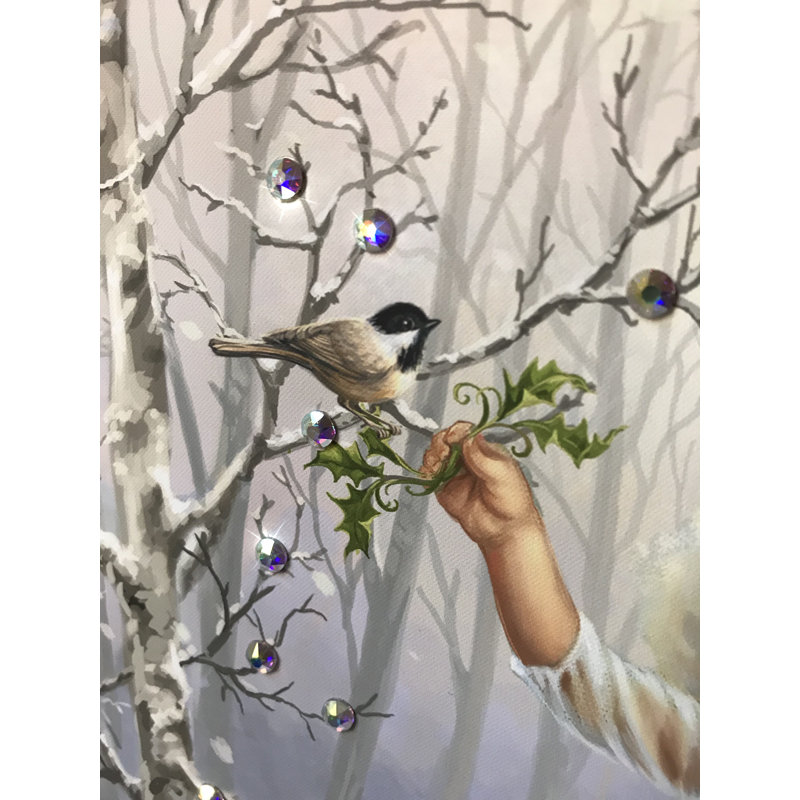 «Little Winter Blessings», imprimé Pizazz avec cristaux éblouissants