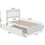 Lit plateforme en bois massif avec couchette Bouldin par Viv + Rae-1780154392-1780154393