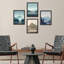 Ensemble encadré de 4 paysages encadrés, impression de 4 paysages encadrés-93014015-93014017