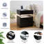 LED Bedside Table Set of 2 with Drawers-1386692342