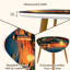 Ensemble de 2 tables basses gigognes Triangle