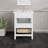 Britney 24 In. White Single Sink Bath Vanity With Carrara Quartz Top And Undermount Porcelain Sink