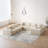 Liran Modular Corduroy Upholstered Sectional Sofa with Back Cushions-114863557