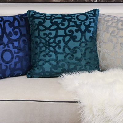  Velvet Throw Pillow