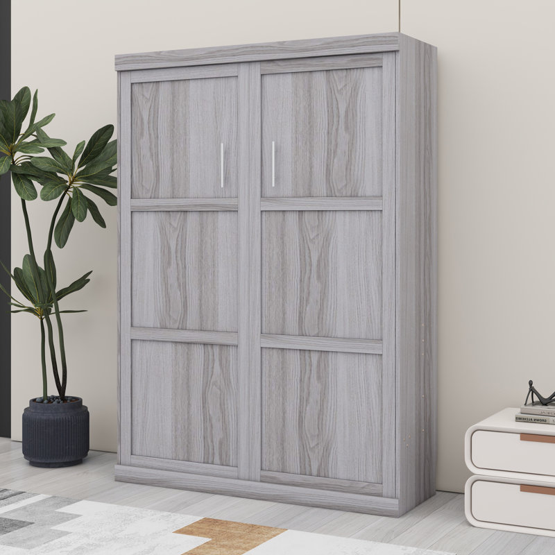 Lit plateforme en bois massif, Lit double 