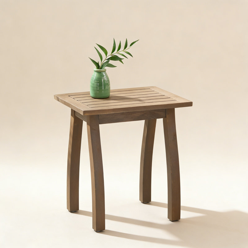 Table d'appoint en bois, Naturel