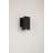 Arena 70 Wall Sconce, 10W, Black Finish