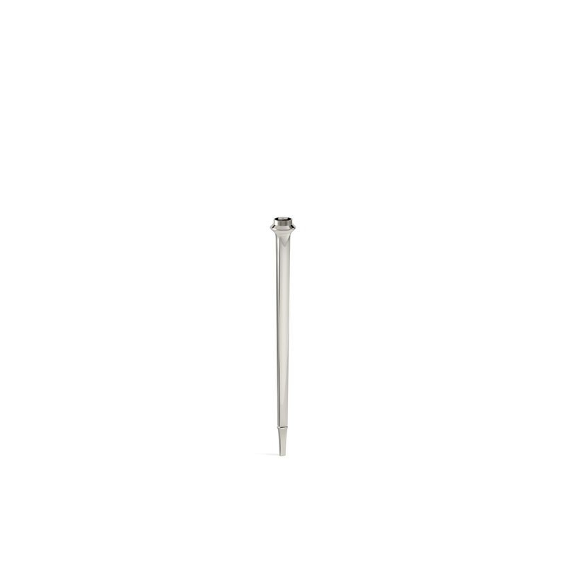 Script™ Console Leg, Nickel Silver