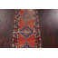 Good (usé) rouge Ardebil géométrique; oriental