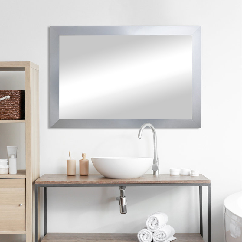 Miroir d'appoint mural Dematteo Lovelady, 39 po x 45 po