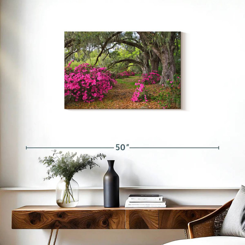 Harnek Azaleas And Oak Tree