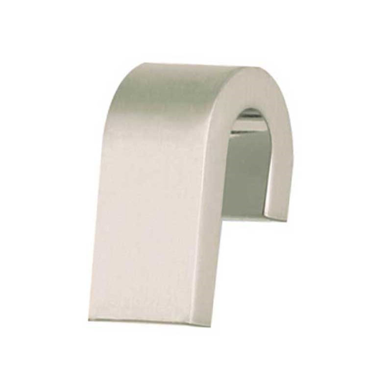 Sorelli 40mm Length Rectangle Knob, Brushed Nickel