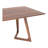 Fischer Walnut Solid Wood Dining Table