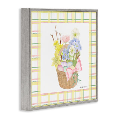 «Spring Spring on Plaid», dessin par Lee Ann Sanders