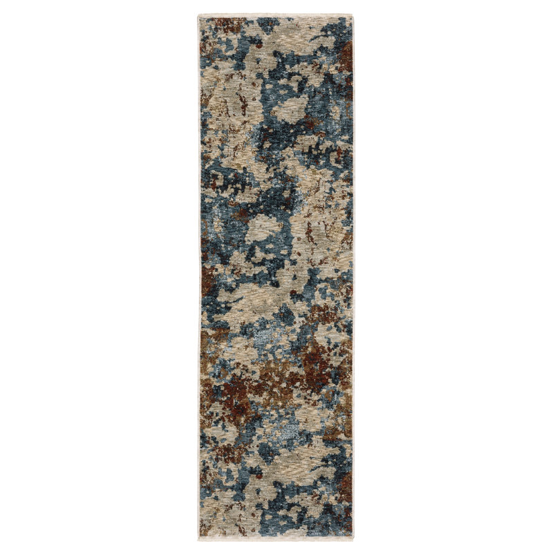 Tahli Abstract Indoor Rug, Runner 2'3" x 7'6"