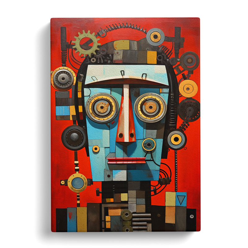 Robot Constructivism - Print, 50cm H x 35cm W x 3cm D