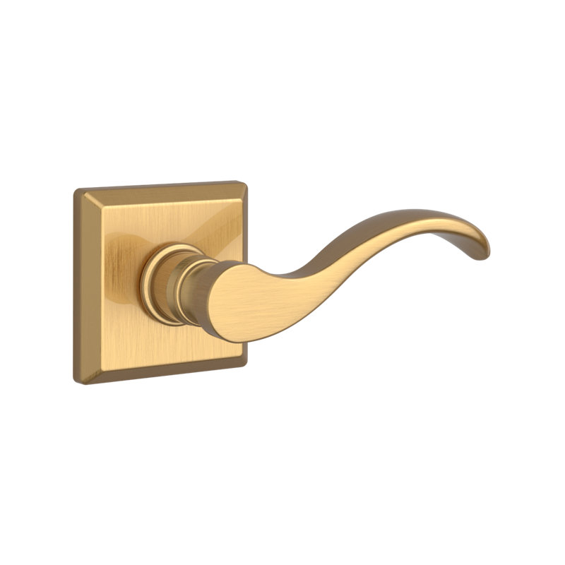 Lifetime (PVD) Satin Brass Door Lever