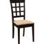 Paire de chaises de salle à manger Cappuccino Beige