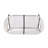 Outdoor Patio Loveseat, White PE Wicker-314398279