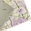 Tapis vert / mauve en chenille tissé à la machine Clairemarie-1847254930