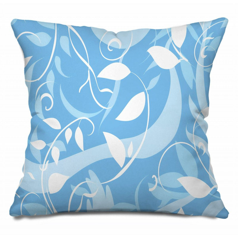 Coussin décoratif 12380_Floral, H 16 po x l 16 po