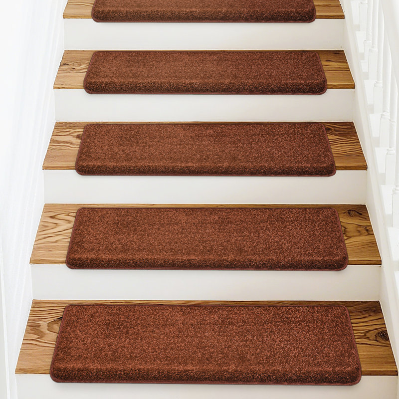 Ensemble de 14 marches d'escalier Monterey, Brun, 14