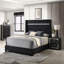 Commode de chambre à coucher moderne 4 pièces Glam