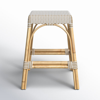 Lennart Rectangular Rattan Bar Stool & Counter Stool