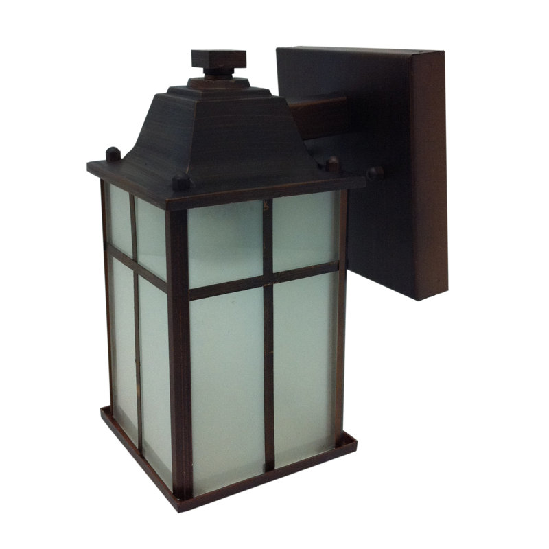 Lanterne murale d'extérieur 1 lumière Gering, Noir