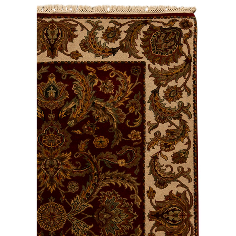 Wool Floral Area Rug