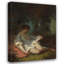 «People Reading in Park Landscape» par Louis Antoine Estachon - Art mural sur toile tendue avec châssis-205403052