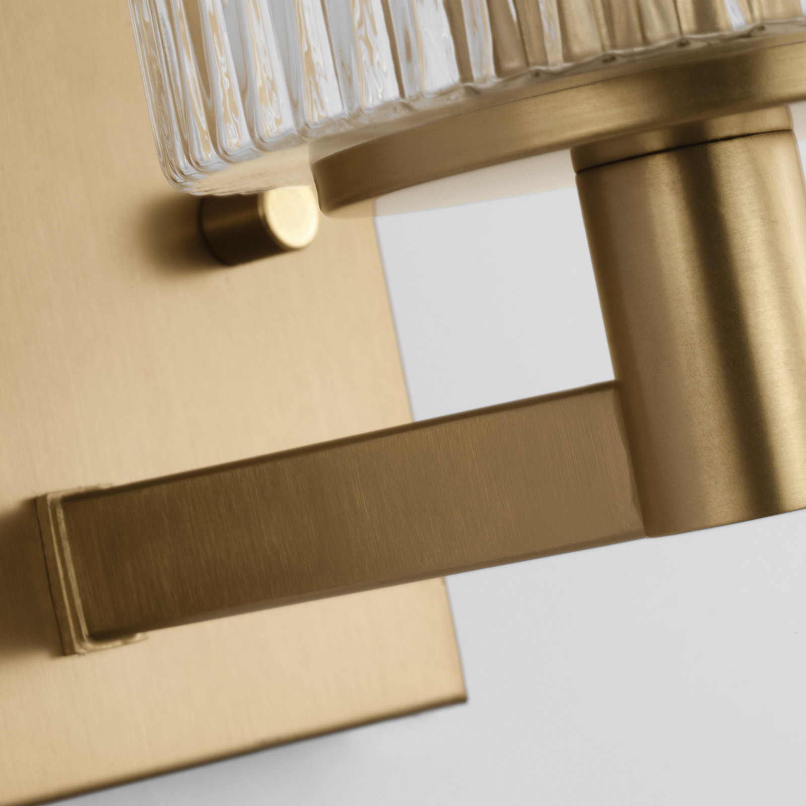 Luisa Energy Star-rated bath wall sconce, 1, Satin Bronze