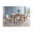 Walnut Finish Dining Table