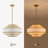 4-Light Modern Drum Linen Chandelier-1745272216-1745272215-1745272210