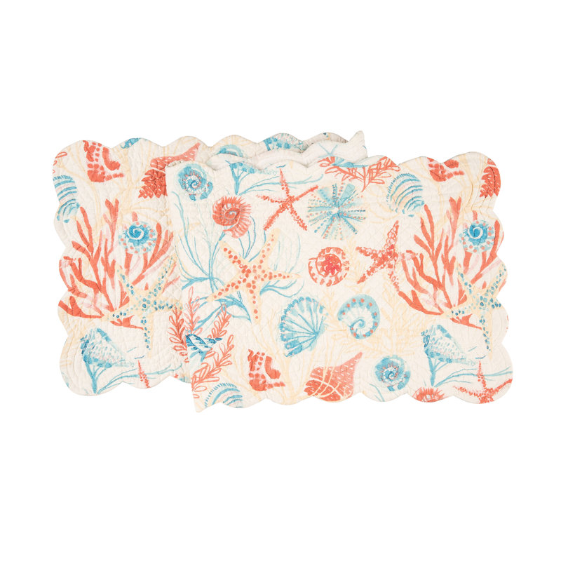 Shelly Shores Cotton Table Runner