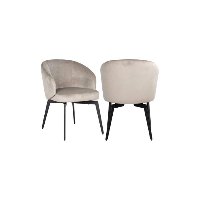 Amphara Upholstered Arm Chair, Khaki